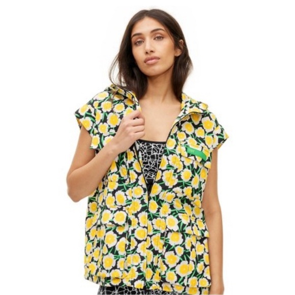 DVF For Target Women’s Poppy Hooded Nylon Packable Medium Vest BNWT - Picture 4 of 15